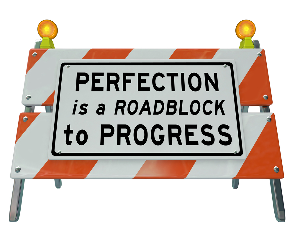 leave perfectionism