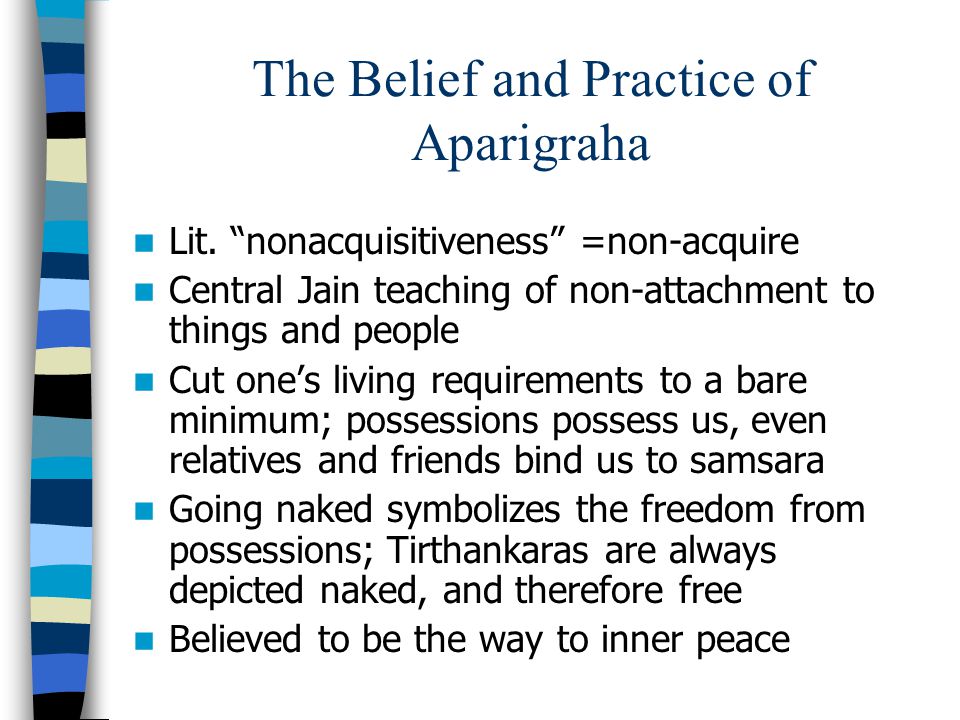 Aparigraha in Jainism