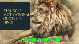 Read more about the article 20 Struggle Motivational Quotes in Hindi