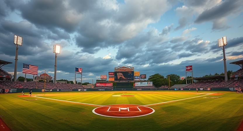 Fourth of July Baseball