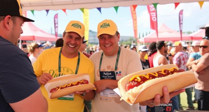 Nathans Hotdogs Contest 2025