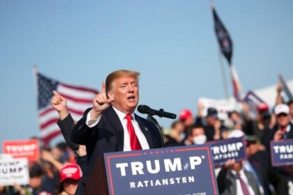 Trump Shylock rally remark 2025