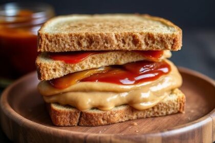 Jams Peanut Butter Sandwich